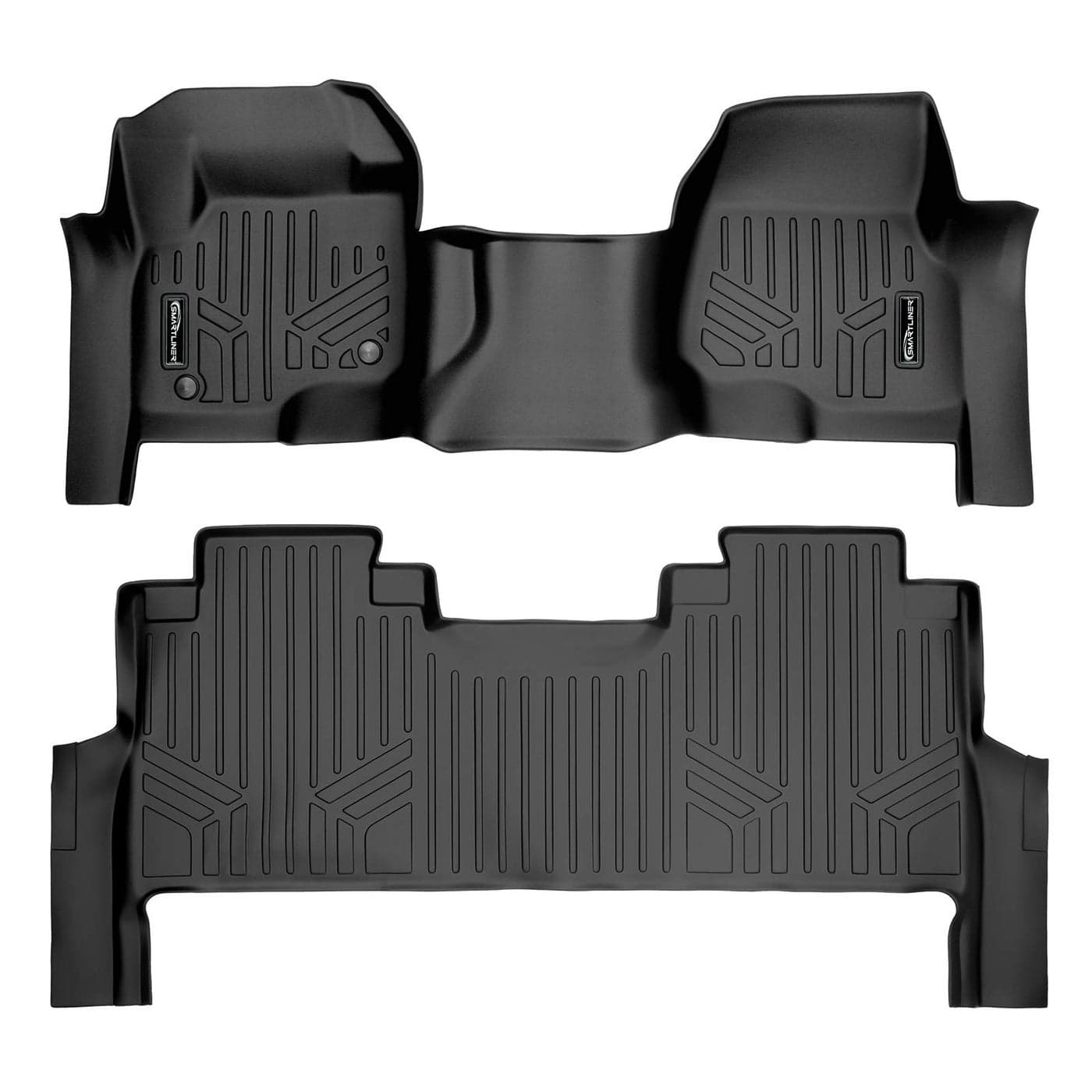 MAXLINER Custom Floor Mats 2 Row Liner Set Compatible with 20172025 Ford F250