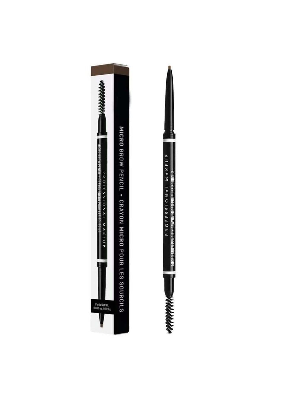 Micro Eyebrow Pencil Double-Ended Ultra-Fine Black Pencil