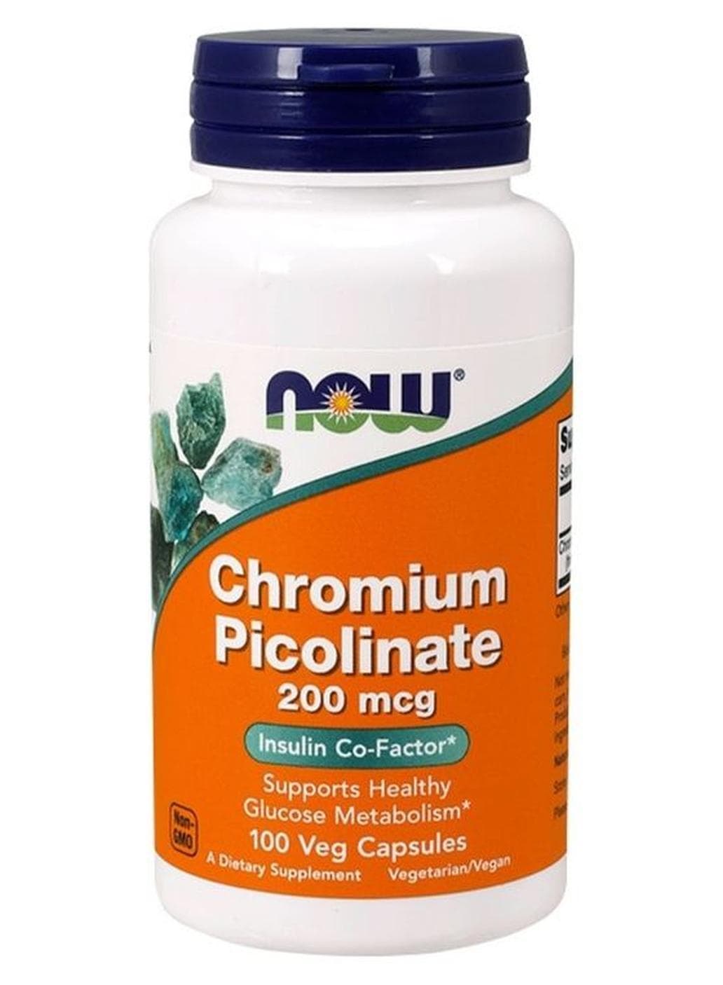 Chromium Picolinate 200 mcg 100 Capsules