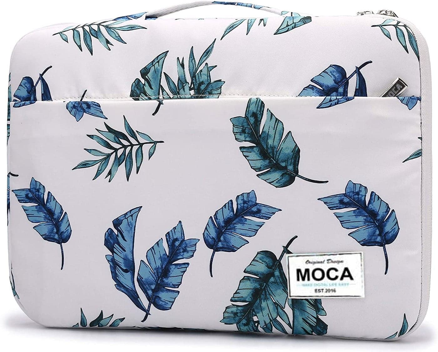MOCA 360° Protective Canvas Bag Sleeve for 13, 13.3, 13.5 inch MacBook Air Pro/Universal Laptop 13 13.3 13.5 inch Laptop Sleeve Sleeves Hand Bag Carry case