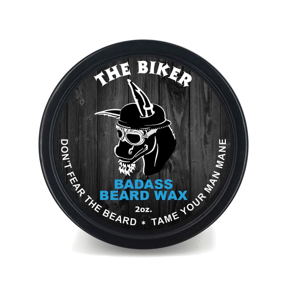 Badass Beard Care Beard Wax For Men The Biker 2 oz Softens Beard Hair Leaves Your Beard Looking and Feeling More Dense