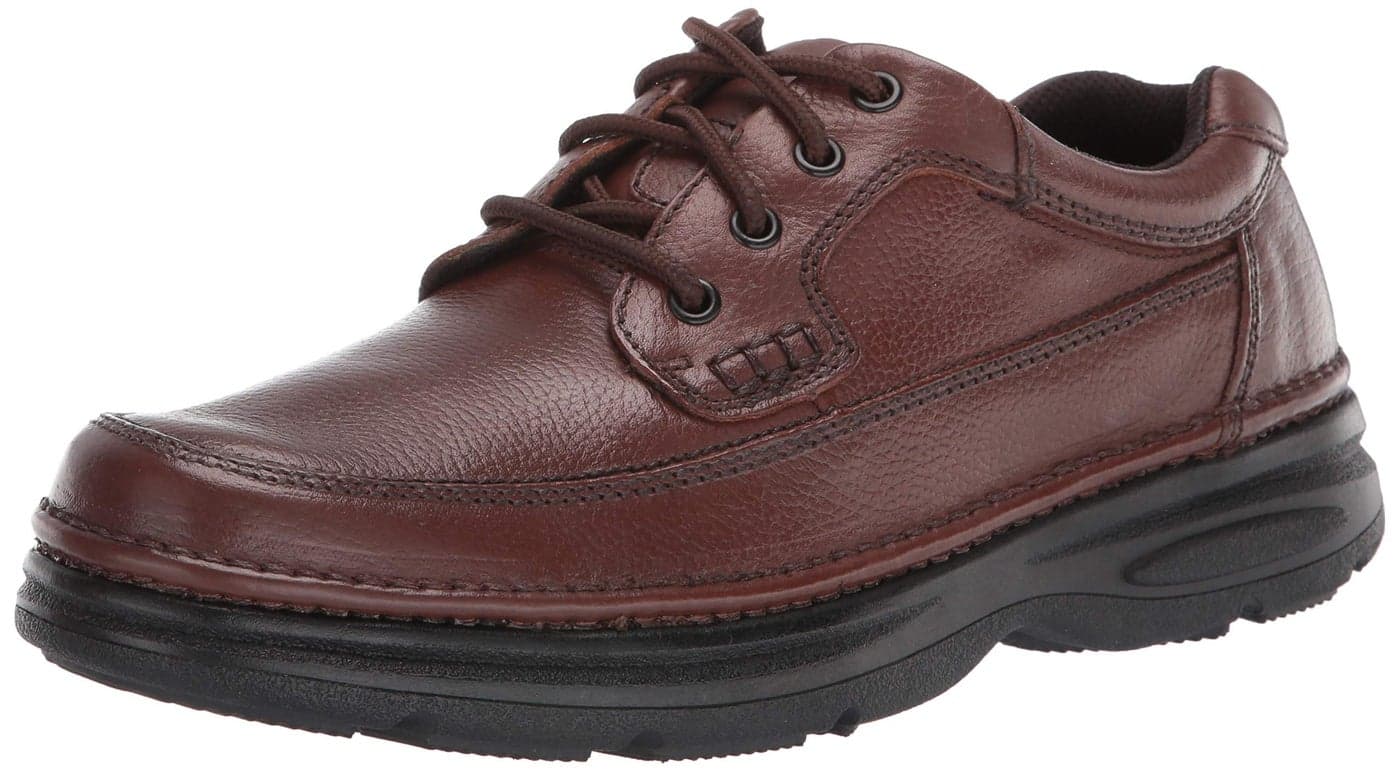Nunn Bush mens Cameron Moc Toe With Comfort Gel Footbed Oxford Brown 95 US
