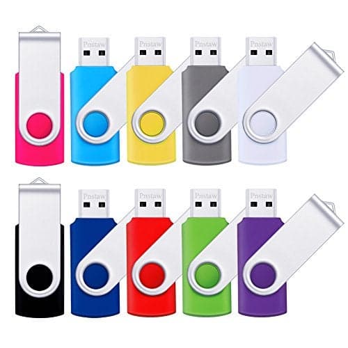 (NOT 512GB) Flash Drive 512MB USB 2.0 10 Pack Swivel Blank Memory Stick Pnstaw Bulk Thumb Drive Pen Drives Jump Drive for Data Storage, File Sharing(10 Pack,Multi-Color) (512MB)