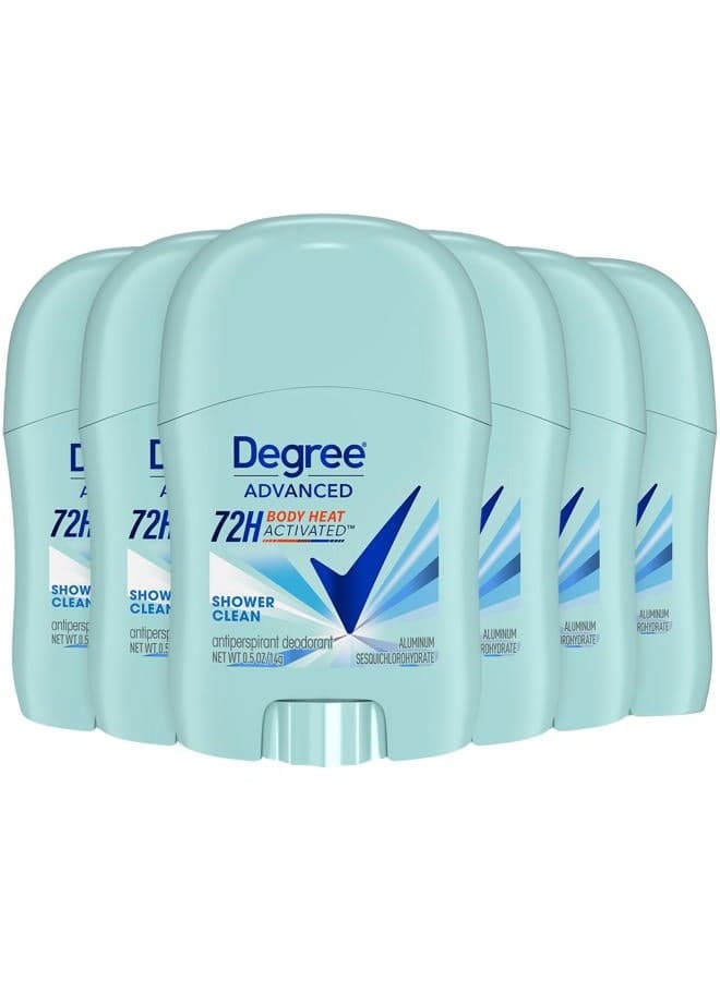 Shower Clean Dry Protection Antiperspirant Deodorant Stick, 0.5 oz (Pack of 6)