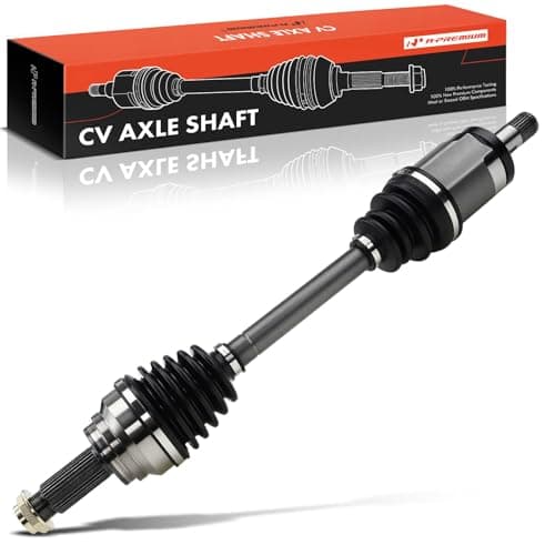 A-Premium CV Axle Shaft Assembly Compatible with BMW X5 2007-2018 X6 2008-2018, Front Left Driver Side, Replace# 31607545125