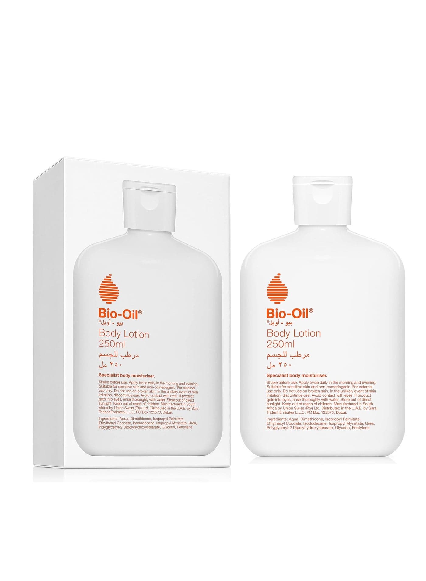 Bio Oil Ultra light Non Greasy Non Sticky|Free from Paraben Preservative Vegan Body lotion|Long lasting daily moisturizer for Sensitive Dry Skin|Dermatologically tested |Cruelty Free 250ml