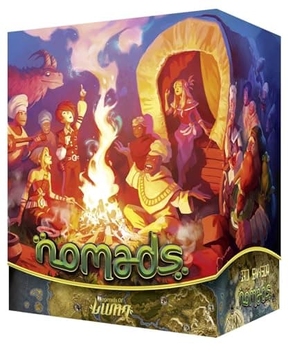 Nomads Board Game Explore Lumas Mysterious Tales of Legends and Songs Adventure Game Strategy Game for Kids Adults Ages 8 25 Players 40 Minute Playtime Made by Ludonaute