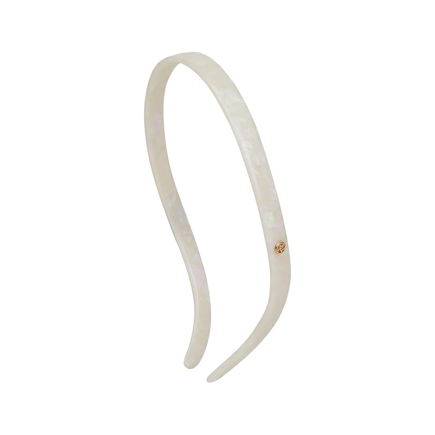 EVITA PERONI Hair Band for Eyewear No Pressure No Headache Comfortable Thin NonSlip Headbands for Womens HairWhite