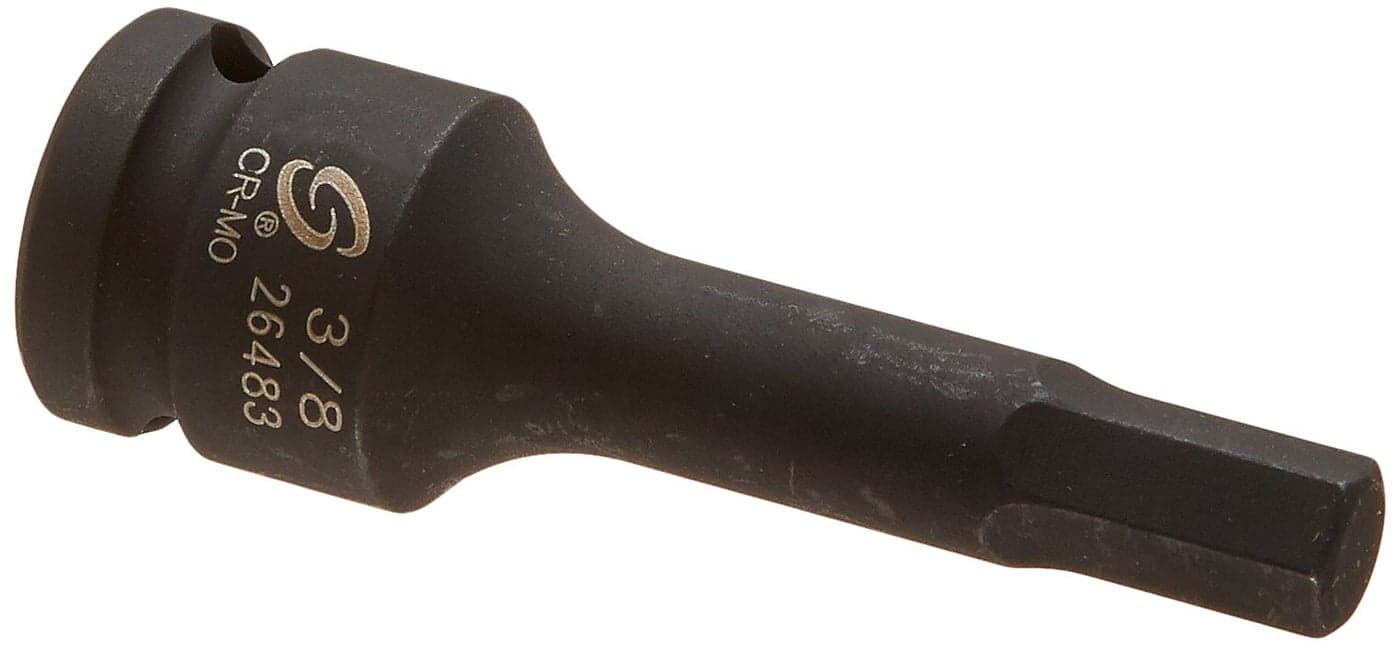 SUNEX TOOLS 26483 12Inch Drive 38Inch Hex Impact Socket