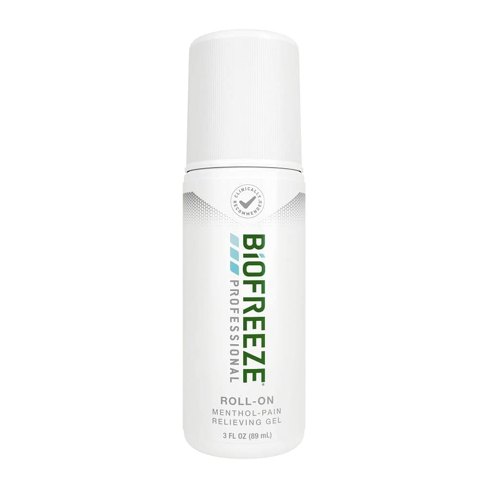 Biofreeze Professional Pain Relief Roll On Knee Lower Back Pain Relief Arthritis Pain Reliever Neck Pain Relief Cooling Joint Pain Relief RollOn Menthol Gel 3 Fl Oz