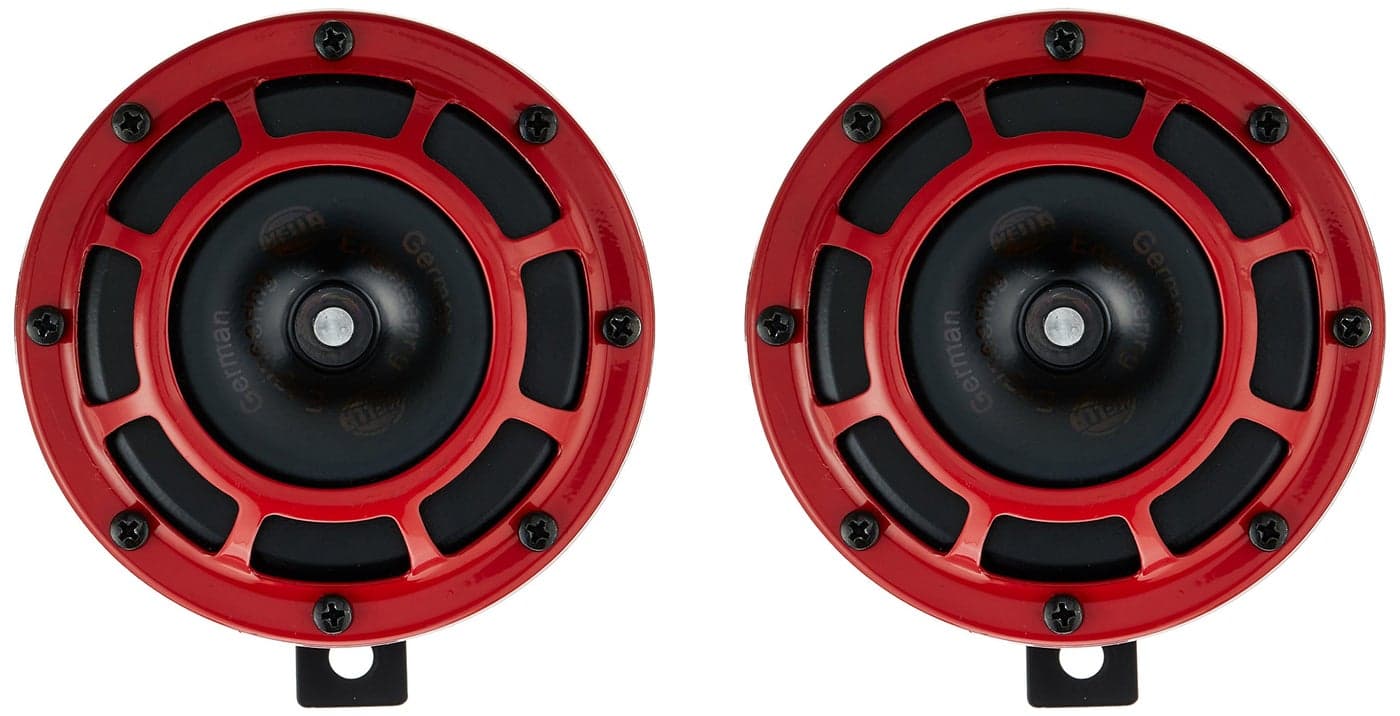 Hella Supertone Kit High toneLow tone12 V 300500 Hz with Bracket 003399801