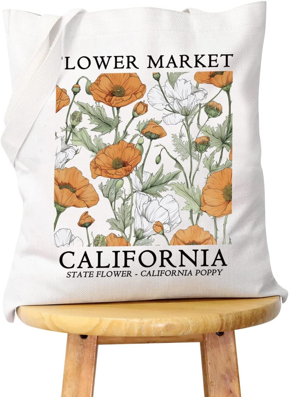 WCGXKO Eco Tote Bag for California Trip and Arizona Gift