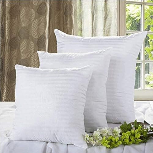 JDX Filler/Fiber Cushion Very Soft Cushion Use in Car, Sofa and etc 18X18-Inches Set of 3