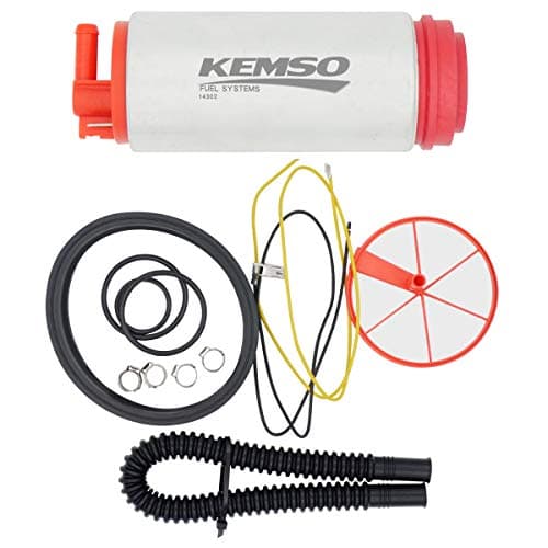KEMSO 340LPH High Pressure Fuel Pump for Volkswagen Beetle 1998-2013 | Golf 1998-2006 | GTI 2006-2013 | Jetta 1999-2013 | Lupo 1998-2009 | Bora 1998-2009 | Derby 2000-2006 | Eos/GTI 2007-2013