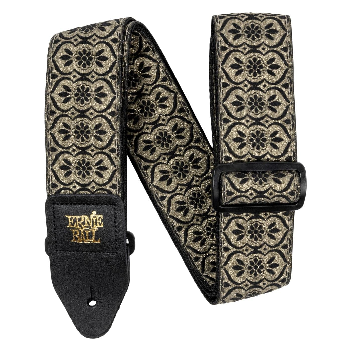 Ernie Ball Classic Jacquard GuitarBass Strap Golden Garden