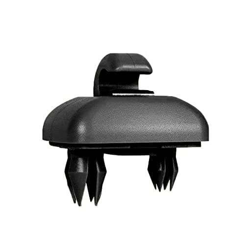 Shkalacar Inner Sun Visor Clips, Auto Sun Visor Clip Hook Bracket Hanger Replacement for Audi A1 A3 A4 A5 Q3 Q5(8E0 857 562) A7 B6 B7 B8 S4 S5