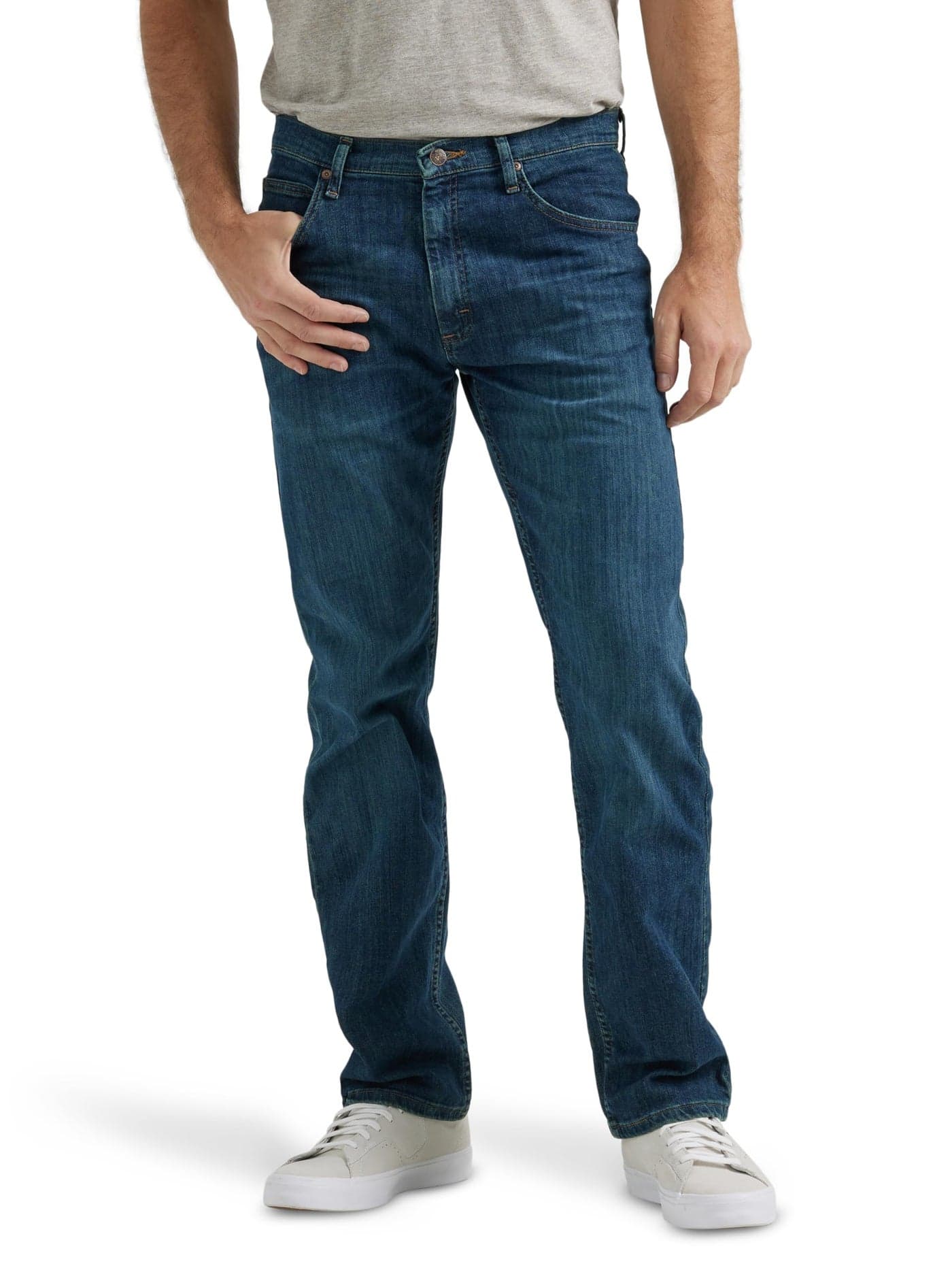Wrangler Authentics Mens Classic 5Pocket Regular Fit Jean Twilight Flex 32W x 30L