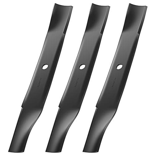 RONPOW 115-5059-03 50″ Lawn Mower Blades Compatible with Toro Timecutter SS5000, SS5060, MX5050, MX5060, Exmark Quest S/E, High Lift Zero Turn Blade, Replaces 79016p, 110-6837-03 112-9759-03, 3Pack