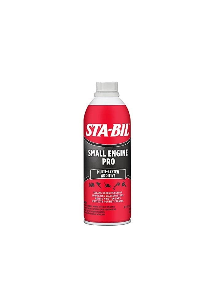 STABIL Small Engine Pro MultiSystem Additive Protects Against Ethanol Cleans Carb And Injectors Improves Engine Efficiency Lubricates Valves And Pistons 16 fl oz 22305 Red