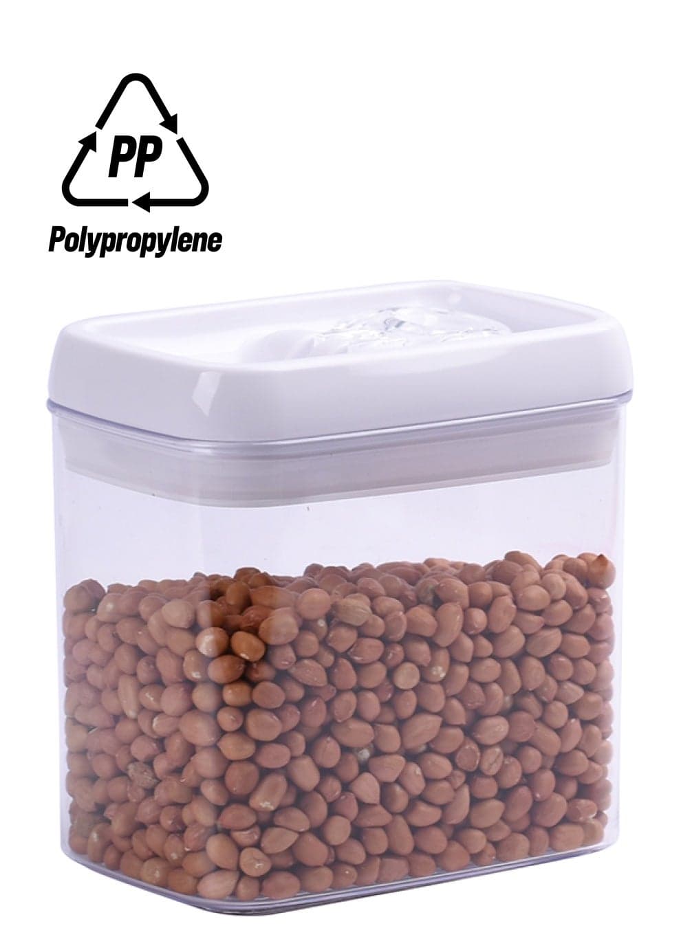 Food Storage Container Clear/White 16X10X16cm