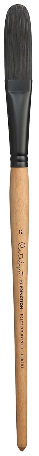 Princeton Catalyst Long Handle Egbert Paint Brush No 12