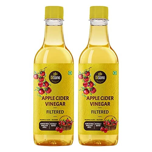 DiSano Apple Cider Vinegar (ACV), Filtered, 1000 ml (2 x 500ml)