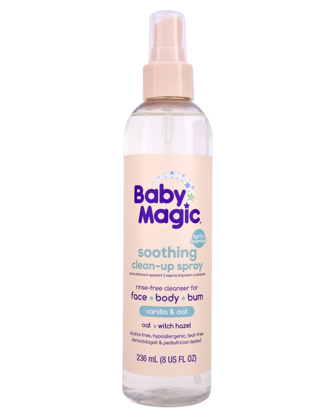 Baby Magic Soothing CleanUp Spray Vanilla Oat Hypoallergenic 8 oz
