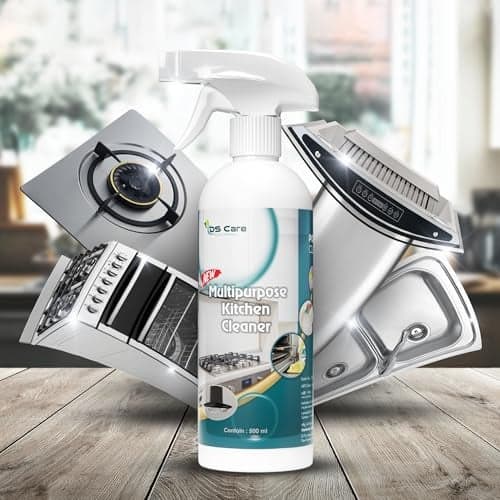 DS CARE Multipurpose Kitchen Cleaner, Heavy-Duty Degreaser Spray for Removing Grease, Soot and Residue, Non-Toxic Formula, Safe for All Surfaces, 500 ml by UNIDSC