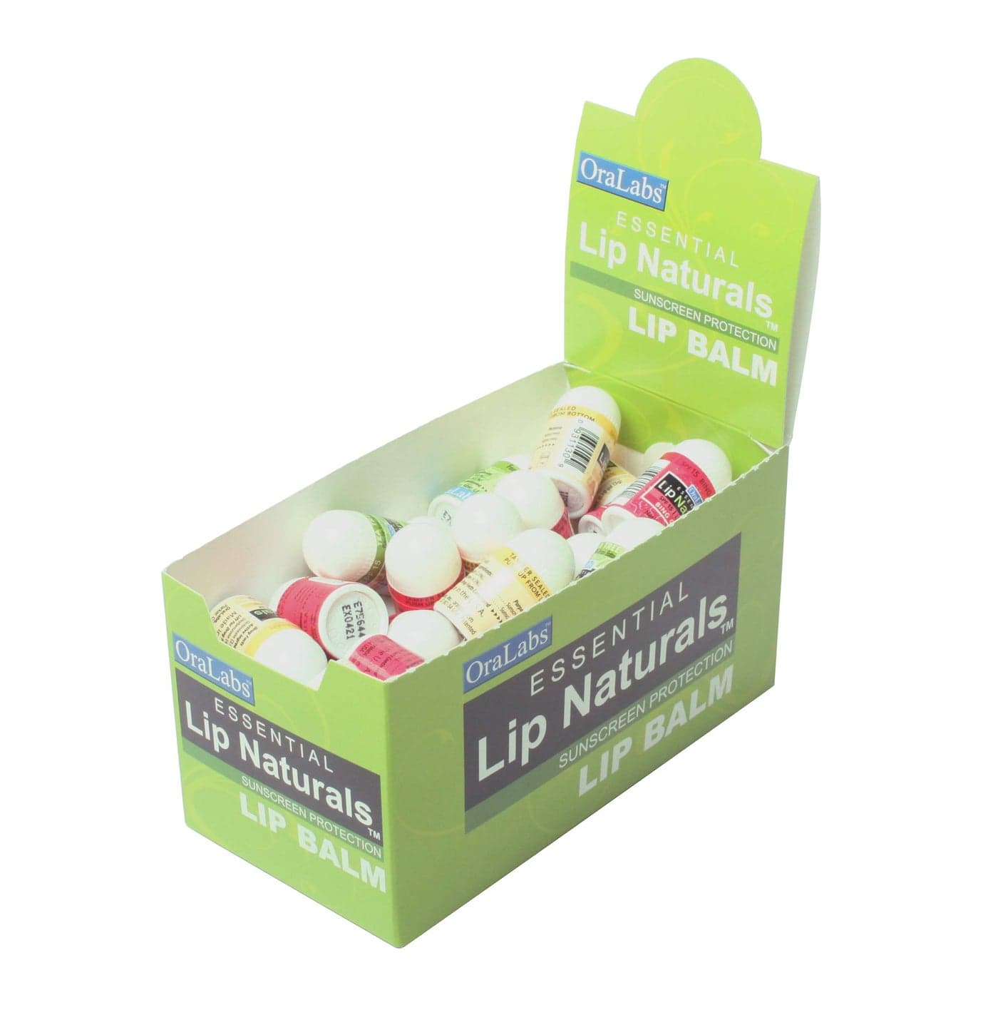 Lip Naturals Mini Balms 3 Flavors SPF15 50ct