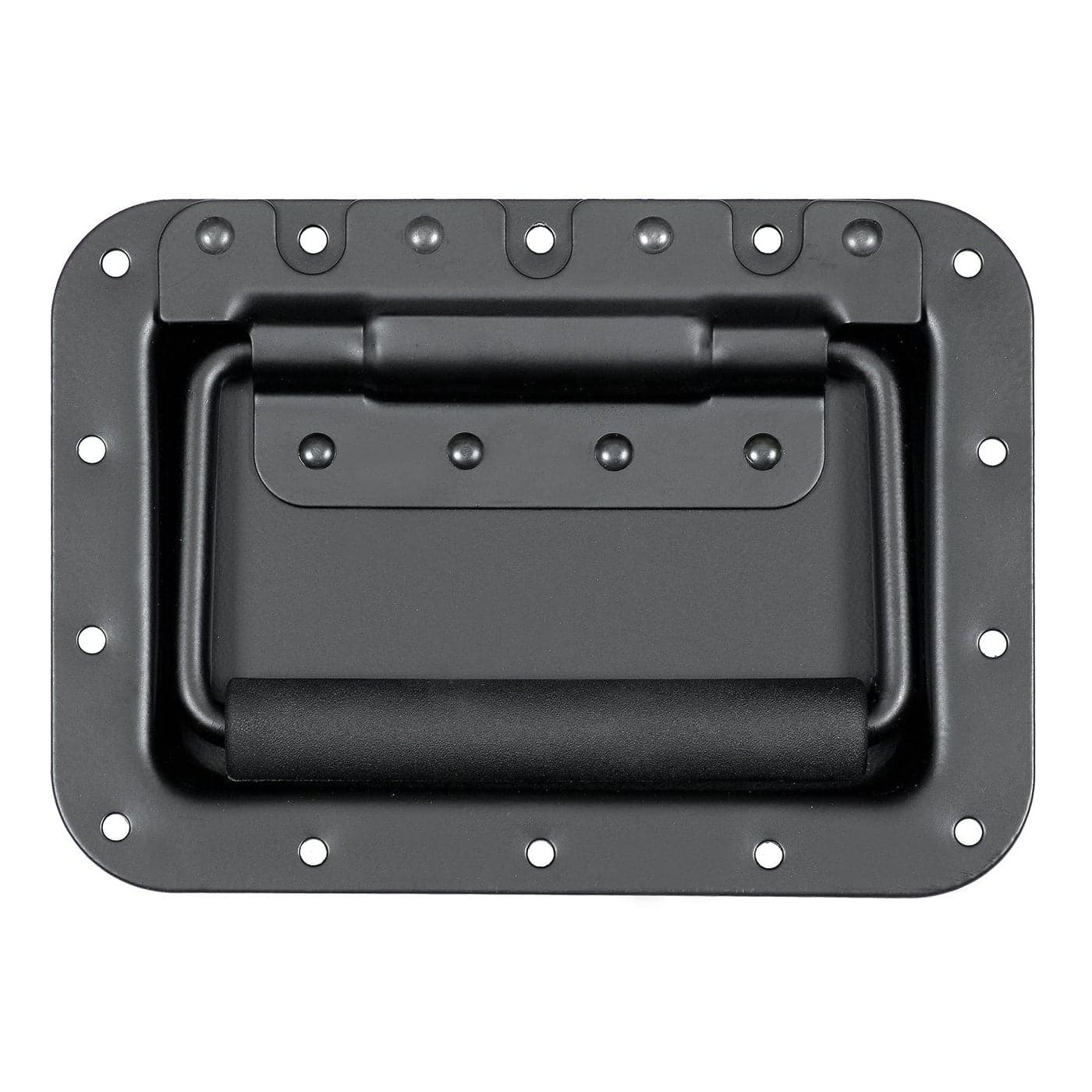 Reliable Hardware Company RH0520BKA Large Spring Loaded Recessed Handle Black