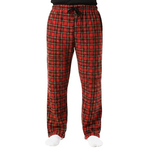 #followme 45902-10-M Polar Fleece Pajama Pants for Men Sleepwear PJs