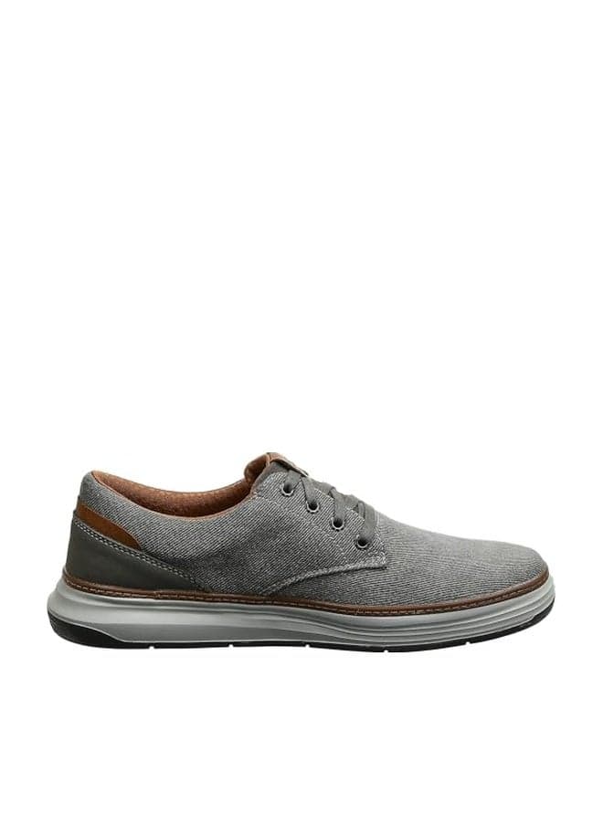 Skechers Men's Moreno Canvas Oxford Shoe, Beige, 10 US