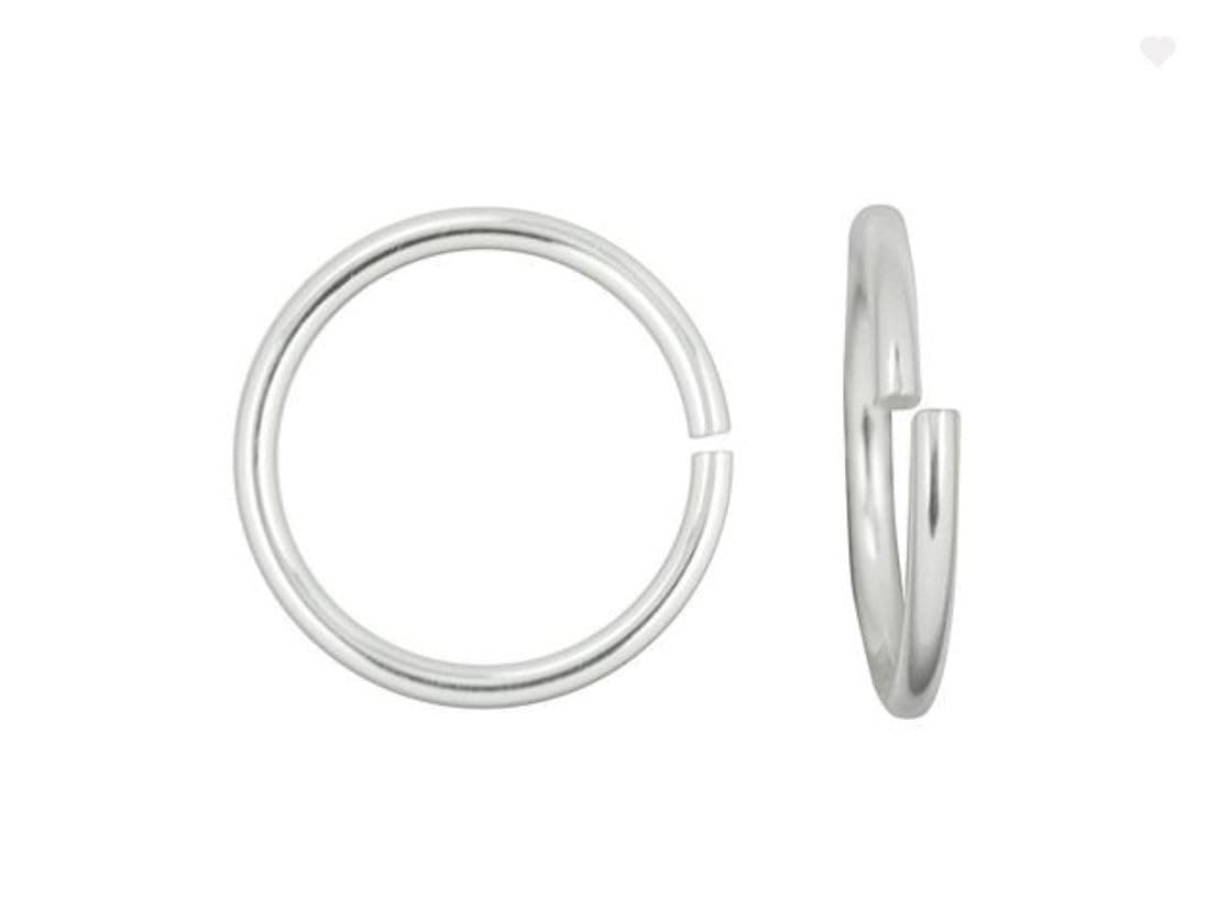 50pcs Adabele Authentic Sterling Silver Open Jump Rings 4mm 016 inch Small O Ring Connector Wire 07mm21 Gauge for DIY Craft Jewelry Making SS764