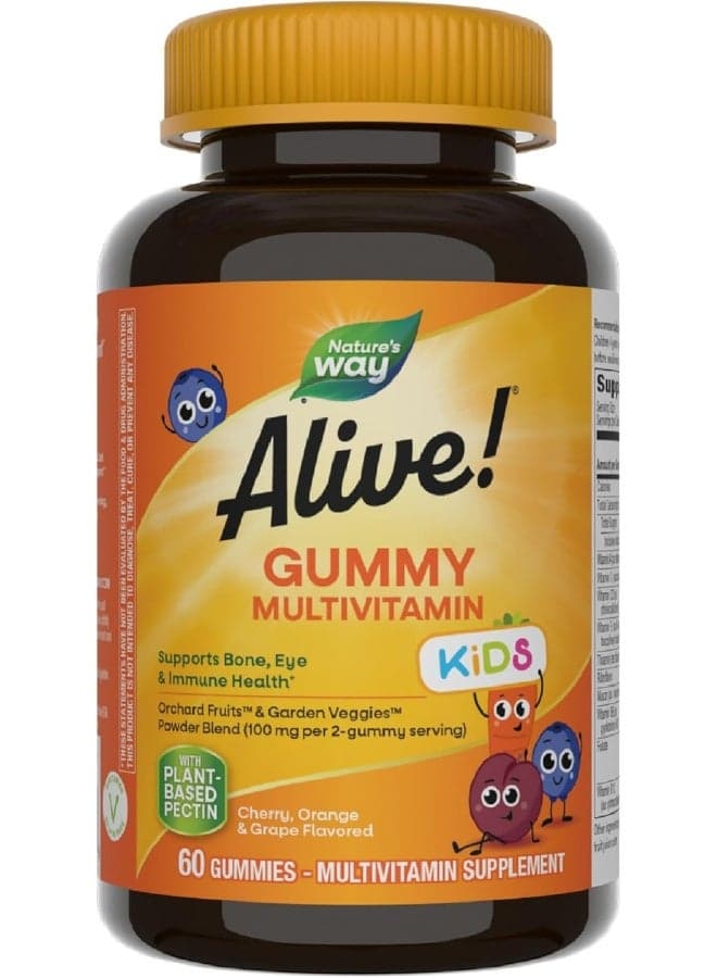 Kids Gummy Multivitamin, 60 Gummies Packaging May Vary