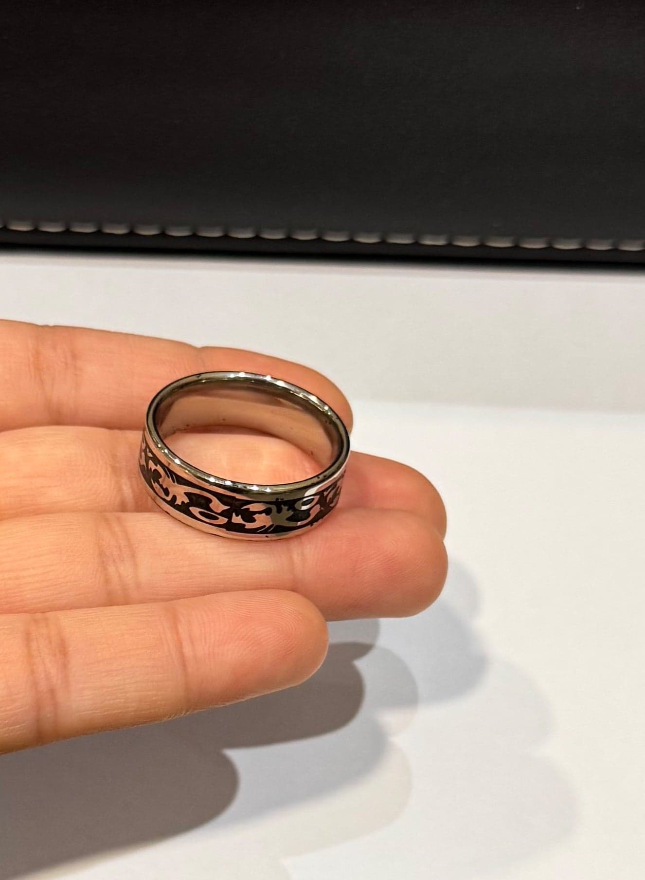 Titanium Steel Ring For Men Size 11.5