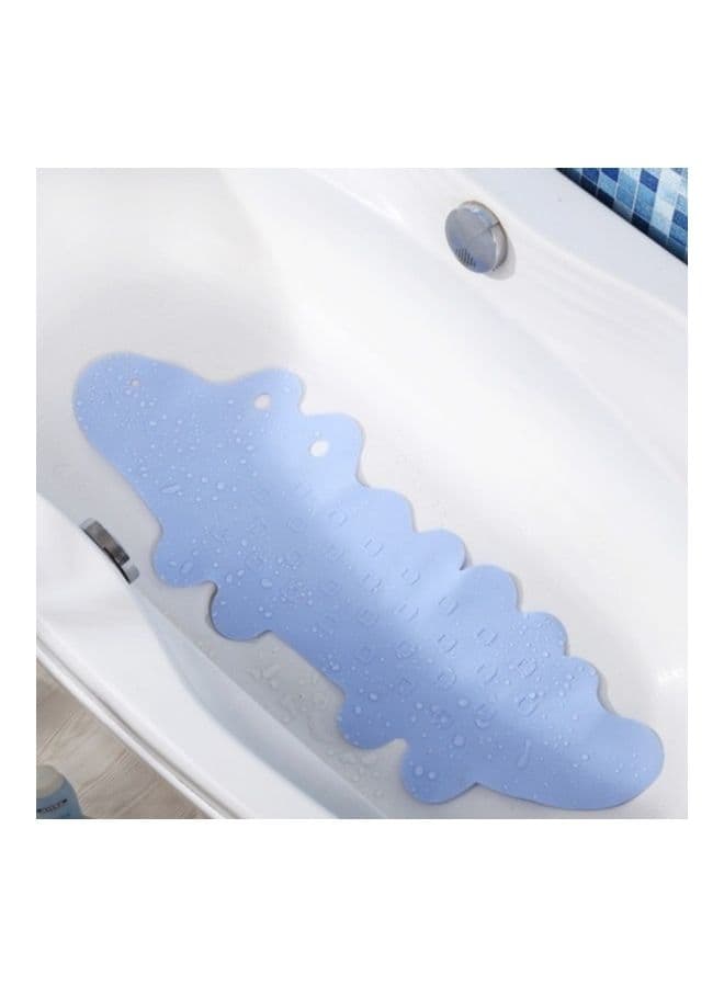 Bathroom Toilet Mat Bathtub Non-Slip Environmental Children Bath Blue 30x3x30cm