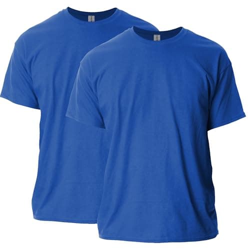 Gildan Adult Ultra Cotton T-Shirt, Style G2000, Multipack, Royal (2-Pack), X-Large
