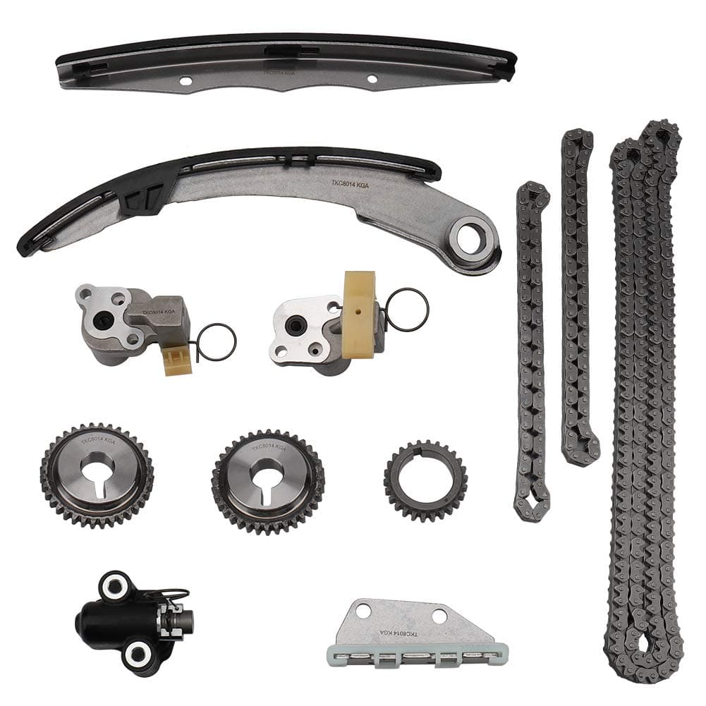MAYASAF Engine Timing Chain Kit for NISSAN 200515 Xterra200515 Frontier200512 Pathfinder 201215 NV1500NV2500NV3500 200912 Suzuki Equator 40L V6 Engine Only
