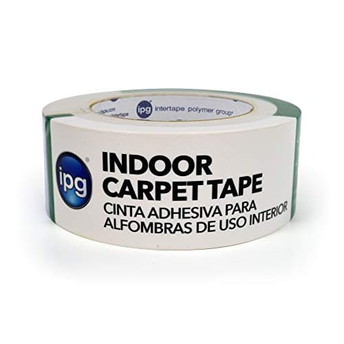 IPG Double-Sided Indoor Carpet Tape, 1.88" x 36 yd (Single Roll)