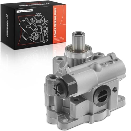A-Premium Power Steering Pump Compatible with Dodge Nitro 2007-2011, Jeep Liberty 2007-2012, V6 3.7L, Replace # 52129328AC, 52129328AB