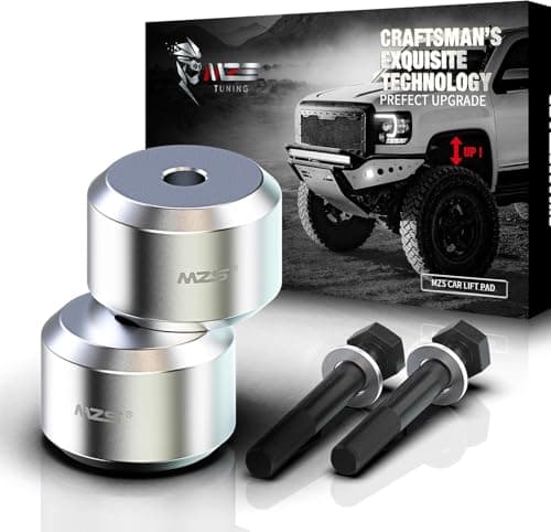 MZS 2.5" Leveling Kit Front Coil Spring Suspension Lift Strut Spacers Compatible with 2005-2025 F250 F350 Super Duty 4WD