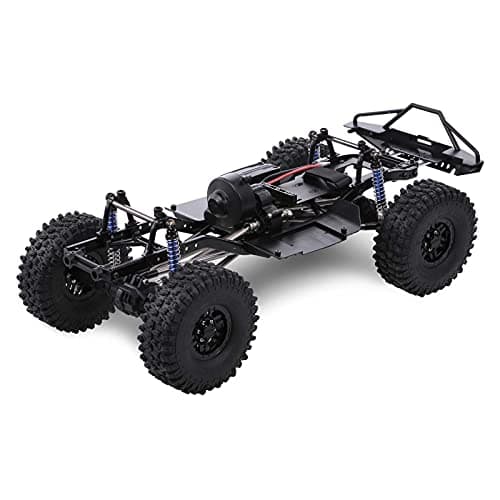 SHUAIGUO AUSTAR 313mm Wheelbase Chassis Frame wTries for 110 AXIAL SCX10 II 90046 90047 RC Crawler Climbing Car DIY