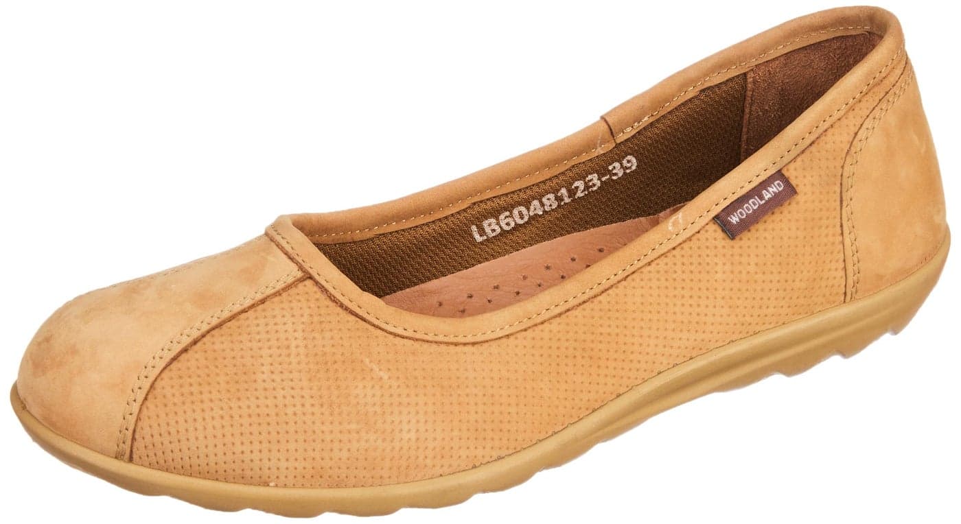 Woodland Women's Camel Nubuk SPFTD Bally-5 UK (38EURO) (LB 6048123RW)