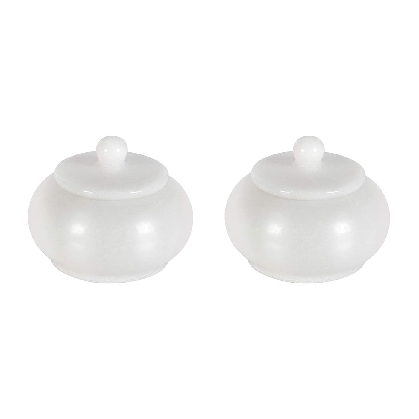 Terosa Pearl White Sindoor Daani Kumkum Box Trinket Box Std