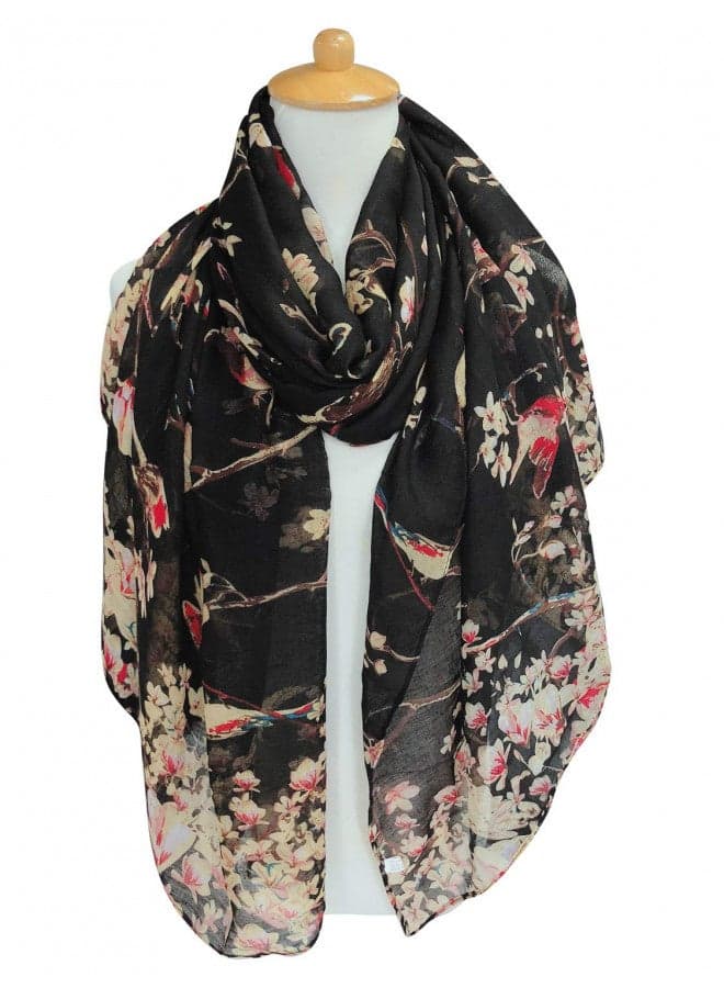 GERINLY Fashion Scarfs for Women Winter Lightweight Large Cotton Scarves for Headwraps Rectangle Bufandas de Mujer Elegantes