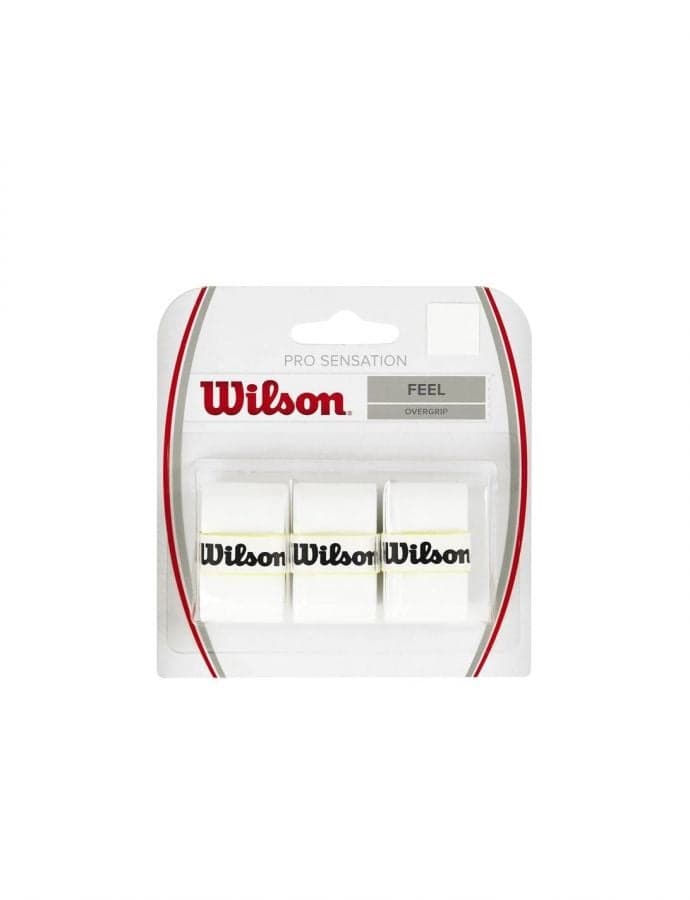 WILSON Pro Sensation Overgrip (12-Pack), White