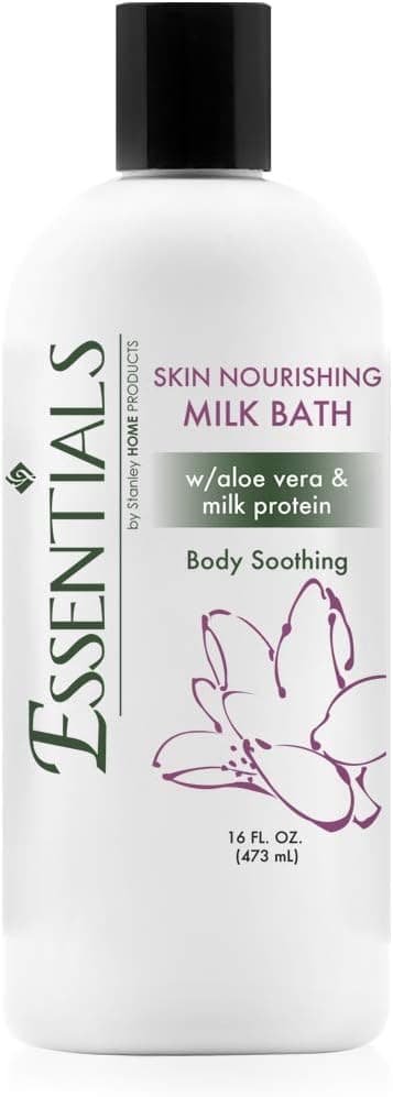 Stanley Home Products A6808 Essentials Nourishing Milk Bath for Spa Home Skin Moisturizer Softener Light Fresh Fragrance 16 Fl Oz Pack of 1