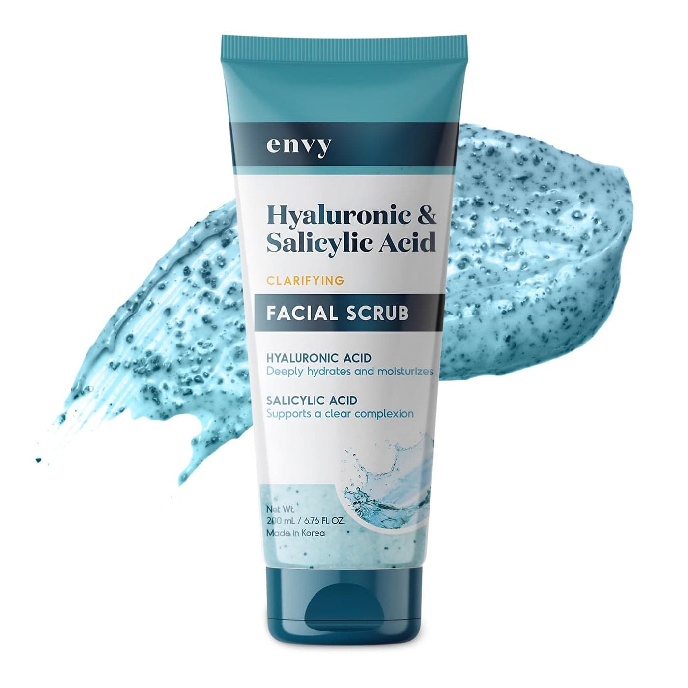 Envy Facial Scrub Hyaluronic Acid Salicylic Acid