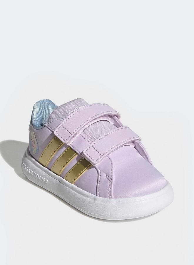 Grand Court Elsa School Sneakers With Hook & Loop, Frozen — 24