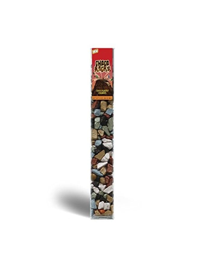 Kimmie Candy ChocoRocks RockShaped Chocolate Candy for Snacking Cake Decorating Pebbles Stones 25 oz Tube NonGMO PeanutFree GlutenFree